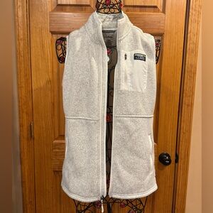 L.L. Bean Gray Fleece Vest